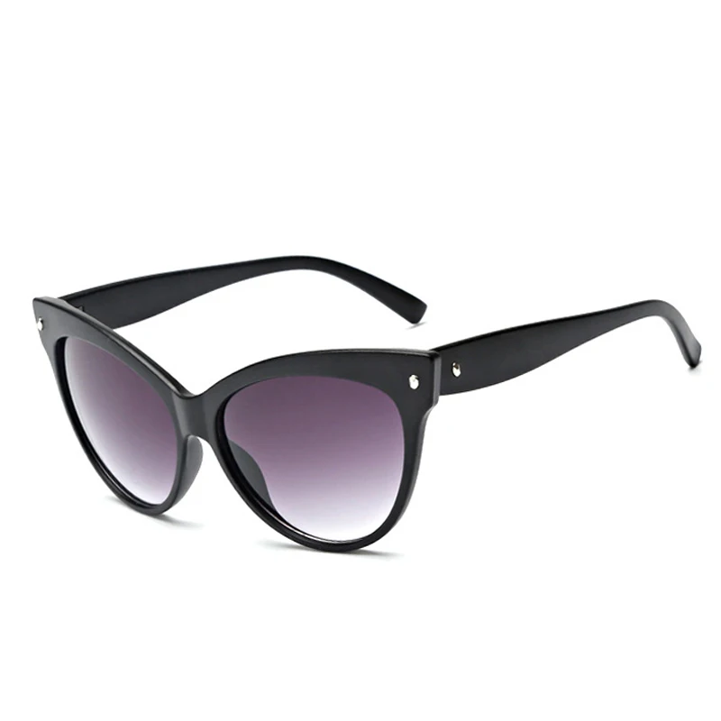 Женские винтажные солнцезащитные очки Elbru Классические в стиле ретро с кошачьим