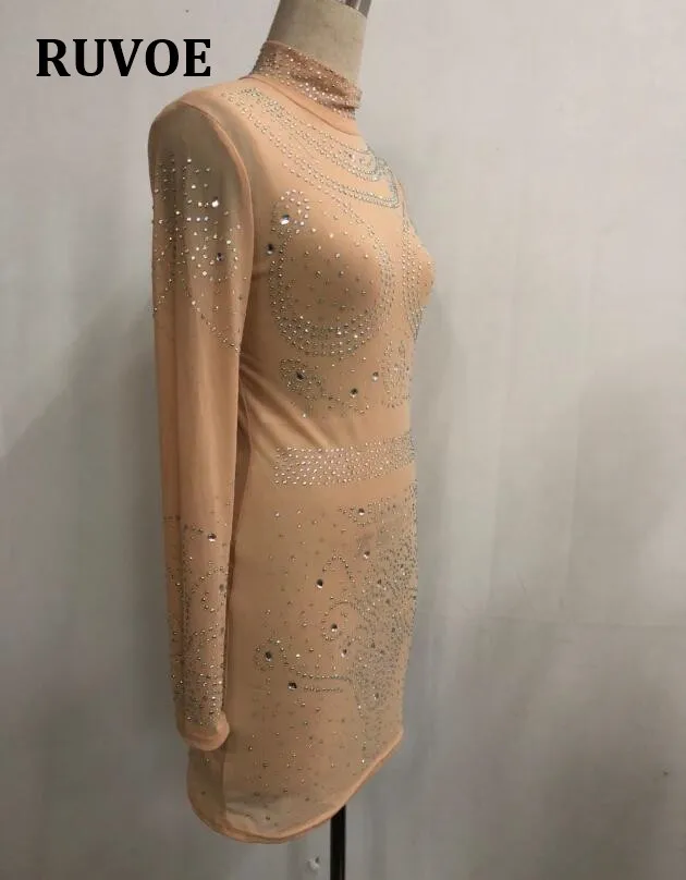 2018 Fashion See Through Crystal Dress Long Sleeve Turtleneck Sexy Bodycon Women Dresses Mesh Women Black Club Mini Dress FZ-18
2018 Fashion See Through Crystal Dress Long Sleeve Turtleneck Sexy Bodycon Women Dresses Mesh Women Black Club Mini Dress FZ-18
