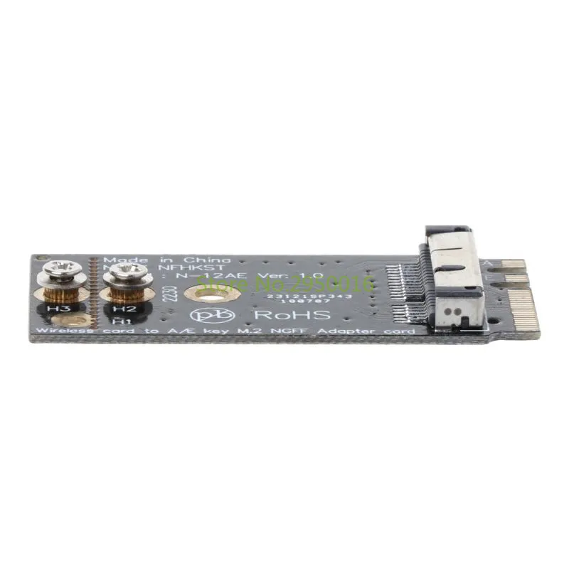 BCM94360CS2 BCM943224PCIEBT2 A/E Key NGFF M.2 Adapter Card Module 12+6 Pin Wireless WIFI Speed Network Card C26
BCM94360CS2 BCM943224PCIEBT2 A/E Key NGFF M.2 Adapter Card Module 12+6 Pin Wireless WIFI Speed Network Card C26