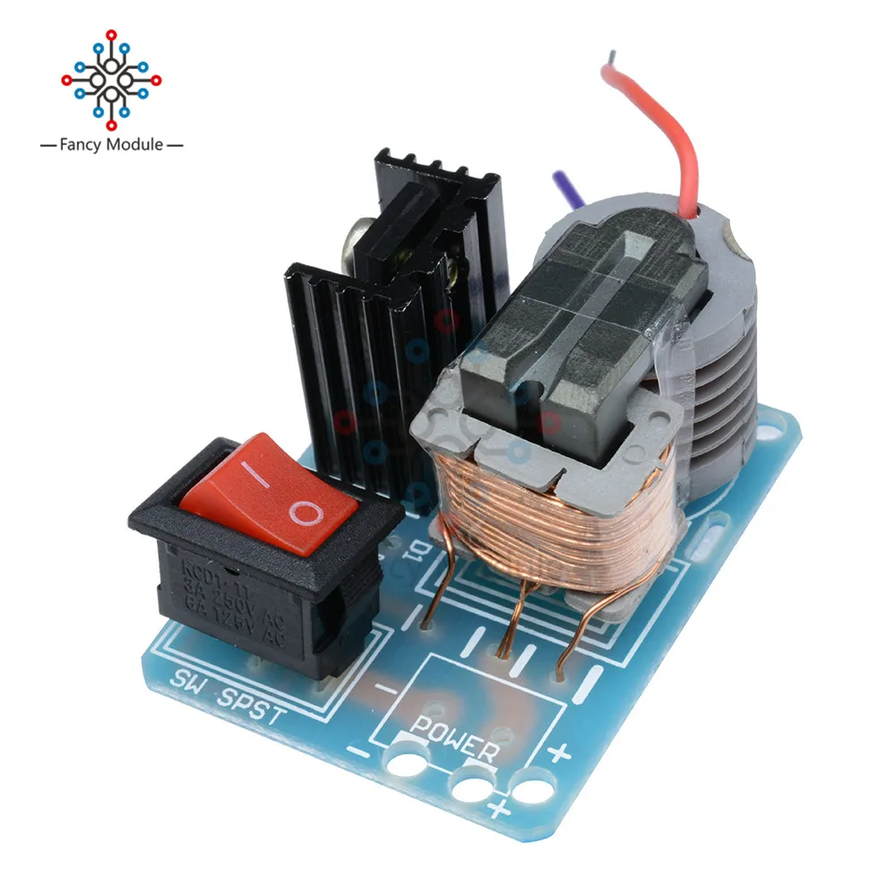 15KV High Frequency DC High Voltage Arc Ignition Generator Inverter Boost Step-Up 18650 U Core Transformer Suite 3.7V DIY Kit
15KV High Frequency DC High Voltage Arc Ignition Generator Inverter Boost Step-Up 18650 U Core Transformer Suite 3.7V DIY Kit