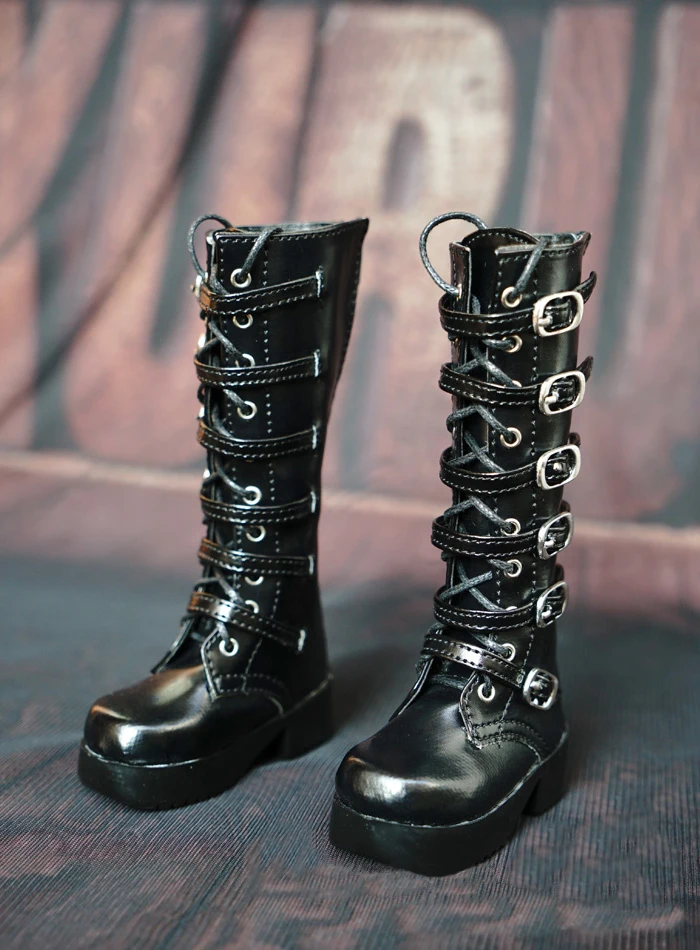 N01-X043 children handmade toy 1/3 1/4 Doll Accessories BJD/SD doll Multiple Buckle Punk Boots 1pair
N01-X043 children handmade toy 1/3 1/4 Doll Accessories BJD/SD doll Multiple Buckle Punk Boots 1pair