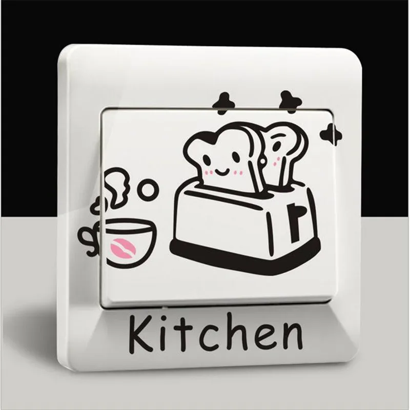 2PCS Fashion series small wall sticker for kitchen bathroom switch stickers household items decorative stickers home
2PCS Fashion series small wall sticker for kitchen bathroom switch stickers household items decorative stickers home