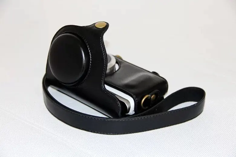 Black New PU Leather Camera Case Bag for Samsung NX Mini Digital Camera 9mm Lens Strap Free shipping
Black New PU Leather Camera Case Bag for Samsung NX Mini Digital Camera 9mm Lens Strap Free shipping