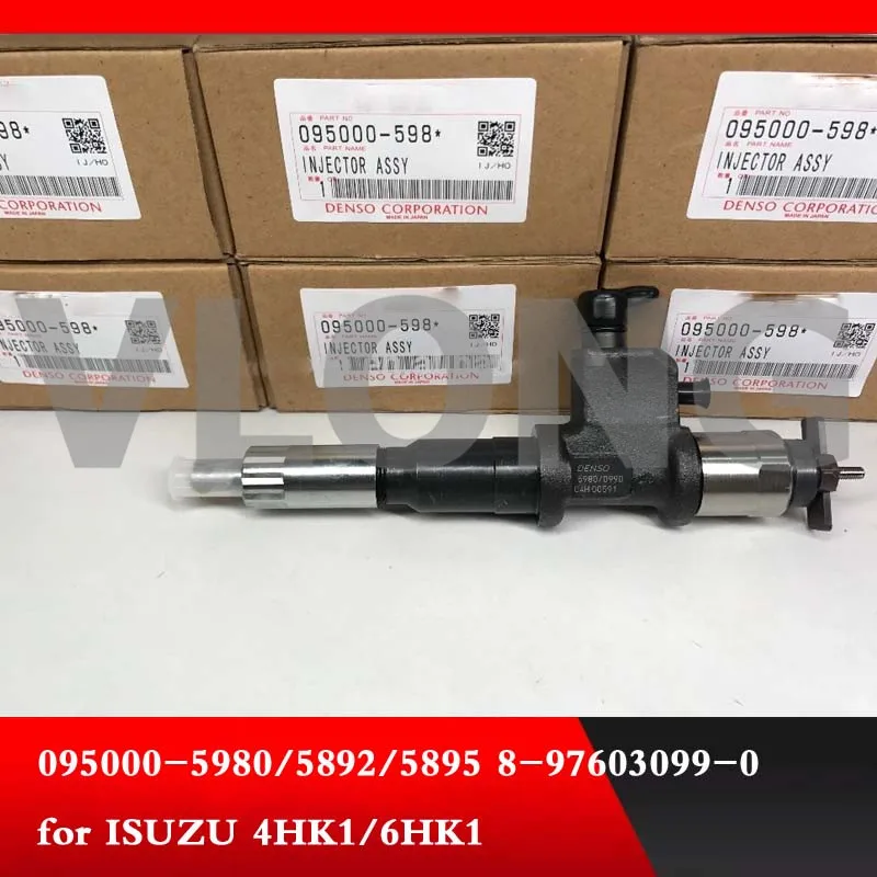 Подлинный и оригинальный новый топливный инжектор common rail 095000-5980 095000-5982 095000-5985 для 4HK1/6HK1 8-97603099-0
Подлинный и оригинальный новый топливный инжектор common rail 095000-5980 095000-5982 095000-5985 для 4HK1/6HK1 8-97603099-0