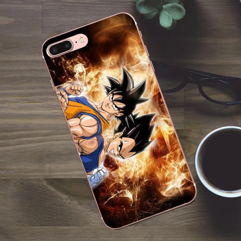 Goku And Vegeta Dragon Ball Z мягкое Новое поступление для Huawei G8 Honor 5C 5X 6 6X 7 8 9 Y5II Mate P7 P8 P9 P10 P20 Lite