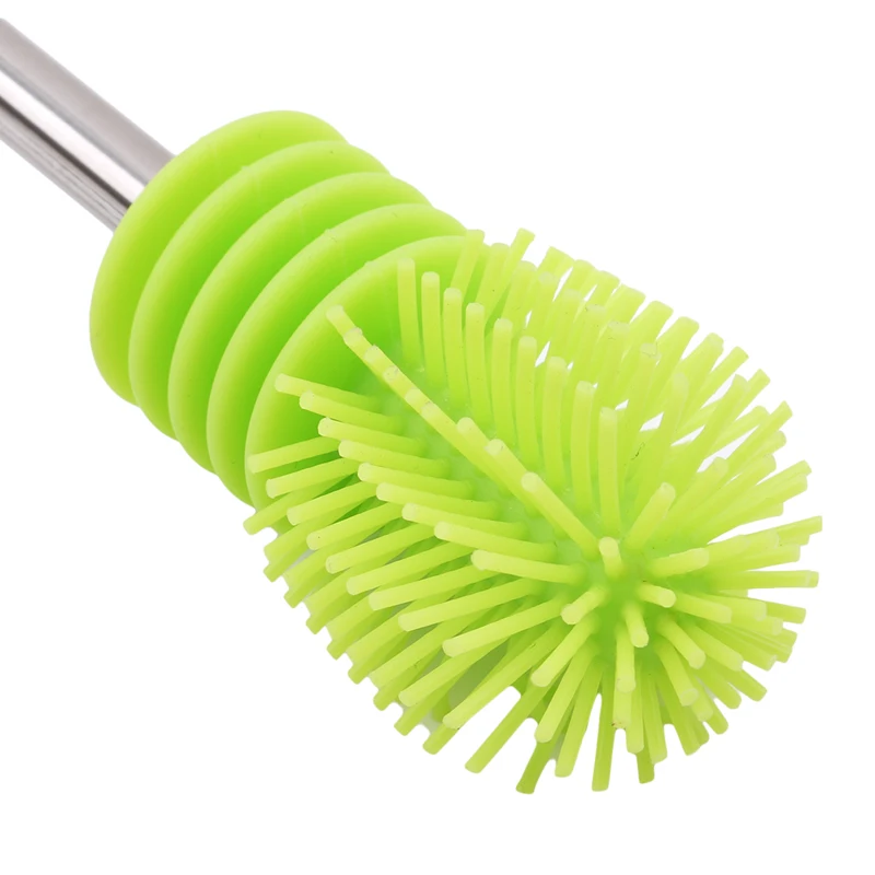 Red/Green Silicone Bottle Brush Bottle Scrubbing Silicone Kitchen Cleaner For Washing Cleaning
Red/Green Silicone Bottle Brush Bottle Scrubbing Silicone Kitchen Cleaner For Washing Cleaning