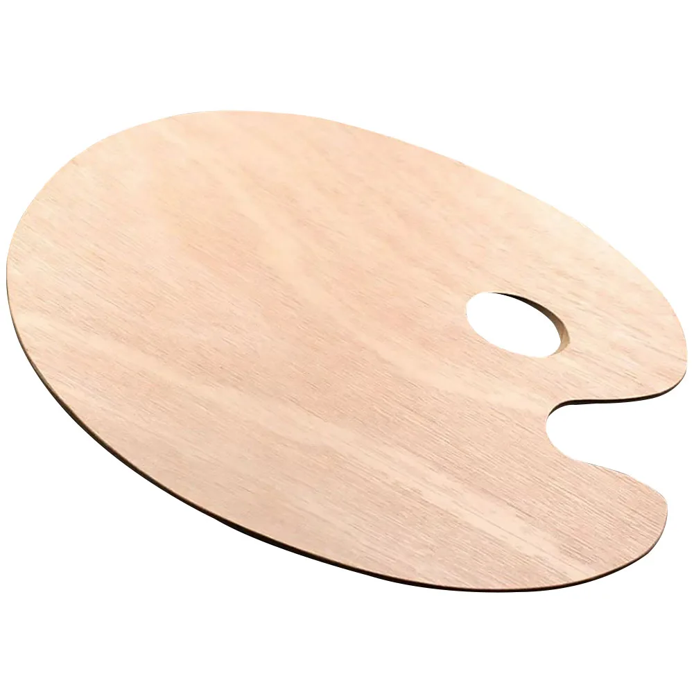 Flat Smooth Watercolor Artist Acrylic With Thumb Hole Oil Painting Art Supplies Wooden Oval Palette Tray Eco-friendly Wooden
Flat Smooth Watercolor Artist Acrylic With Thumb Hole Oil Painting Art Supplies Wooden Oval Palette Tray Eco-friendly Wooden