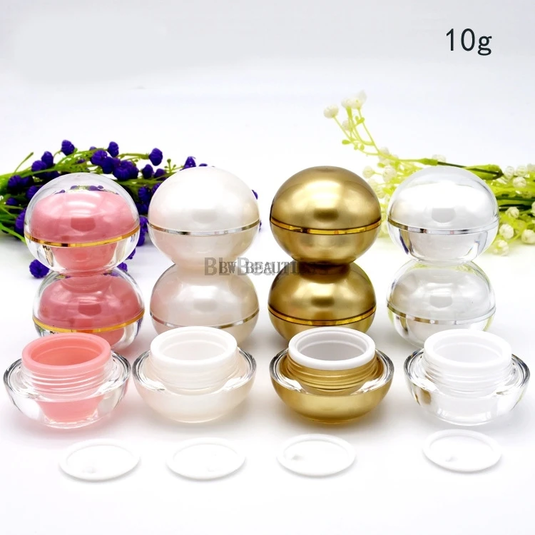 100Pcs 10g Cream Jar 4 Colors For Lip Balm Lipstick Empty Spherical Round Lip Gloss Jar Mini Sample Container
100Pcs 10g Cream Jar 4 Colors For Lip Balm Lipstick Empty Spherical Round Lip Gloss Jar Mini Sample Container