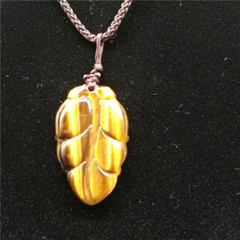 Natural Tiger Eye Pendant Natural Stone Pendant Carved Leaves Pendant For Women For Gift Free Necklace Free Shipping
Natural Tiger Eye Pendant Natural Stone Pendant Carved Leaves Pendant For Women For Gift Free Necklace Free Shipping
