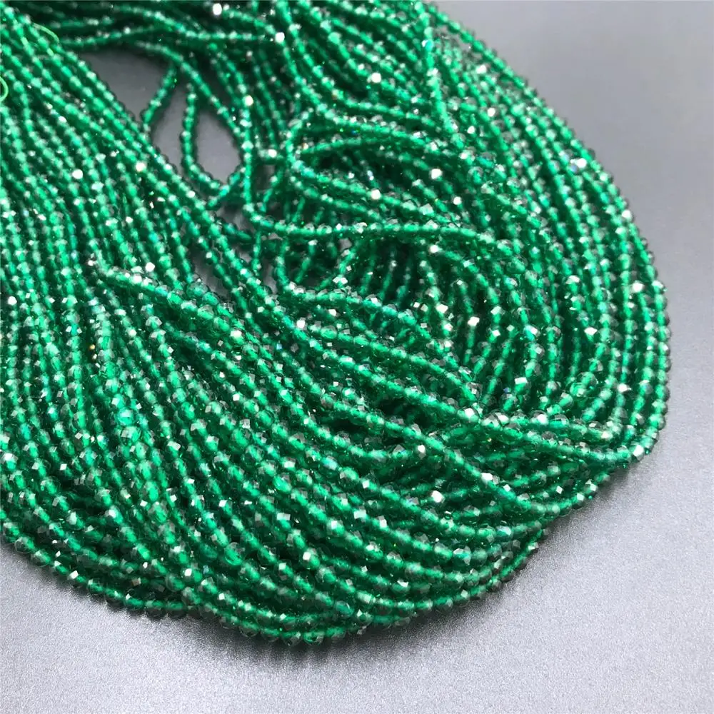 Wholesale 2mm Faceted Natural Stone Beads Green Emeralds Rubys Sapphires Quartz Crytsal Loose Beads for DIY Handmade Jewelry
Wholesale 2mm Faceted Natural Stone Beads Green Emeralds Rubys Sapphires Quartz Crytsal Loose Beads for DIY Handmade Jewelry