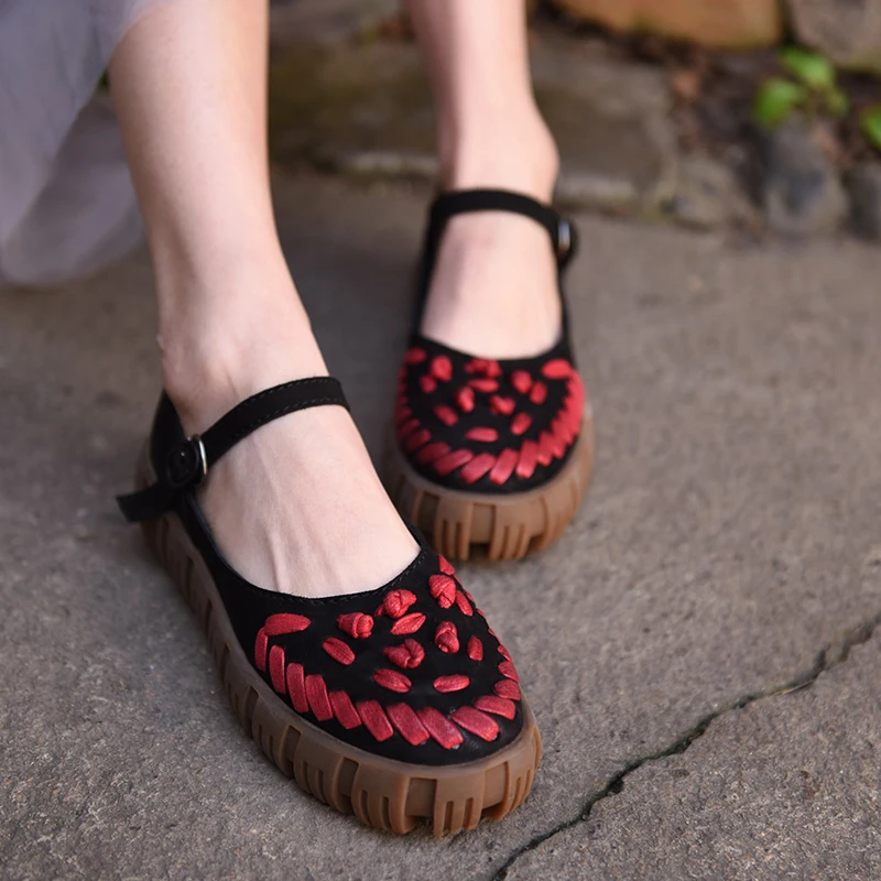Artmu Original Spring Retro Handmade Shoes Genuine Leather Casual Buckle Thick Sole Platform Flat Women Shoes 1782
Artmu Original Spring Retro Handmade Shoes Genuine Leather Casual Buckle Thick Sole Platform Flat Women Shoes 1782