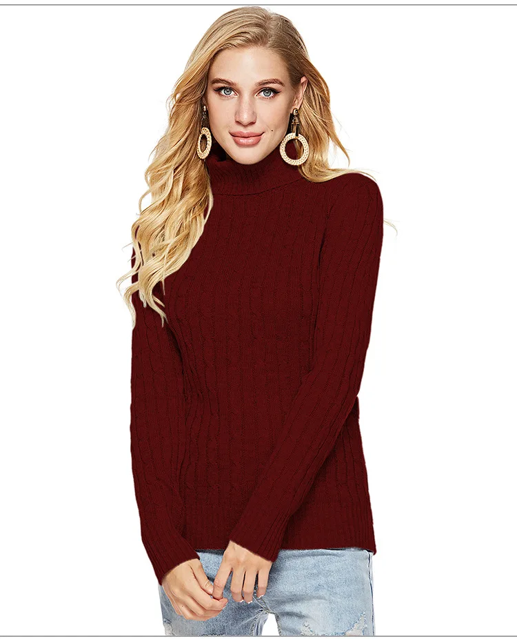 2020 Feminino Cotton Computer Knitted Full Solid Jumper Hot Sale Real free Shipping 2021 Pullover Sweater Women
2020 Feminino Cotton Computer Knitted Full Solid Jumper Hot Sale Real free Shipping 2021 Pullover Sweater Women