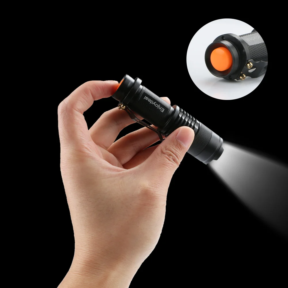 Waterproof LED Flashlight Mini 1200 Lumen Q5 led Adjustable Zoom Focus Flashlight Torch For outdoor Camping Hiking lighting
Waterproof LED Flashlight Mini 1200 Lumen Q5 led Adjustable Zoom Focus Flashlight Torch For outdoor Camping Hiking lighting