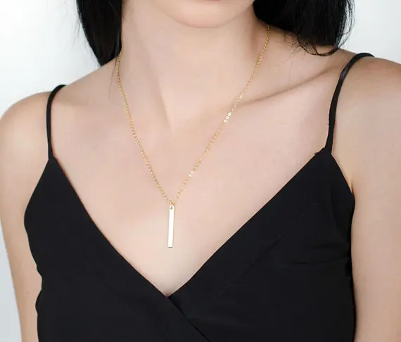 Initial Necklace Personalized Bar Necklace Bridesmaid Gift Letter Necklace Women 925 Silver Jewelry Gift for Her Pendant
Initial Necklace Personalized Bar Necklace Bridesmaid Gift Letter Necklace Women 925 Silver Jewelry Gift for Her Pendant