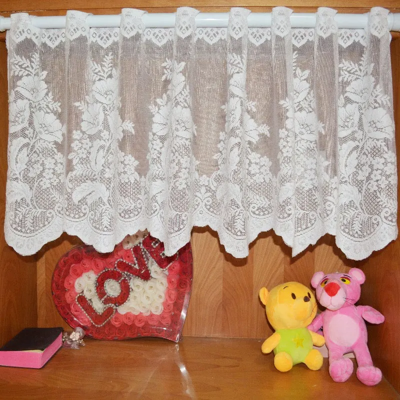 Warp Knitting Jacquard Short Curtain Kitchen Curtains Window Shade Curtain Euramerican Style Rural lace Yarn
Warp Knitting Jacquard Short Curtain Kitchen Curtains Window Shade Curtain Euramerican Style Rural lace Yarn