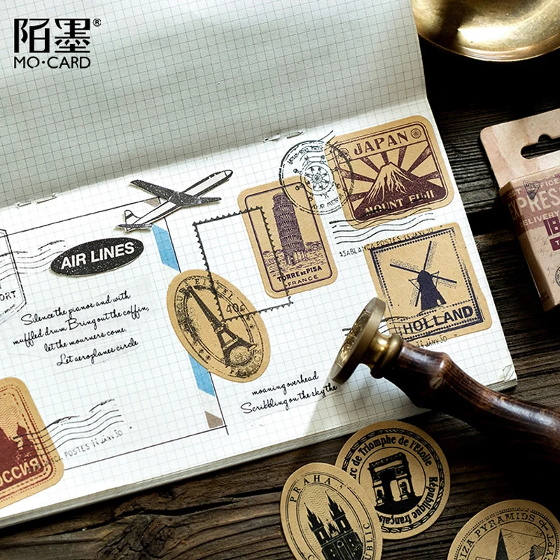 Travelling in the old days Decoration Adhesive Stickers Diy Retro kraft paper Stickers Diary Sticker Scrapbook Stationery
Travelling in the old days Decoration Adhesive Stickers Diy Retro kraft paper Stickers Diary Sticker Scrapbook Stationery