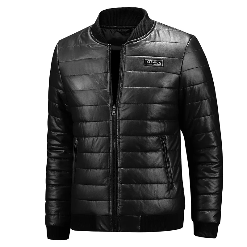 NaranjaSabor Men's PU Leather Jacket Stand Collar Parkas Men Thick Warm Clothing Motorcycle Leather Coats Spring Male Coat 6XL
NaranjaSabor Men's PU Leather Jacket Stand Collar Parkas Men Thick Warm Clothing Motorcycle Leather Coats Spring Male Coat 6XL