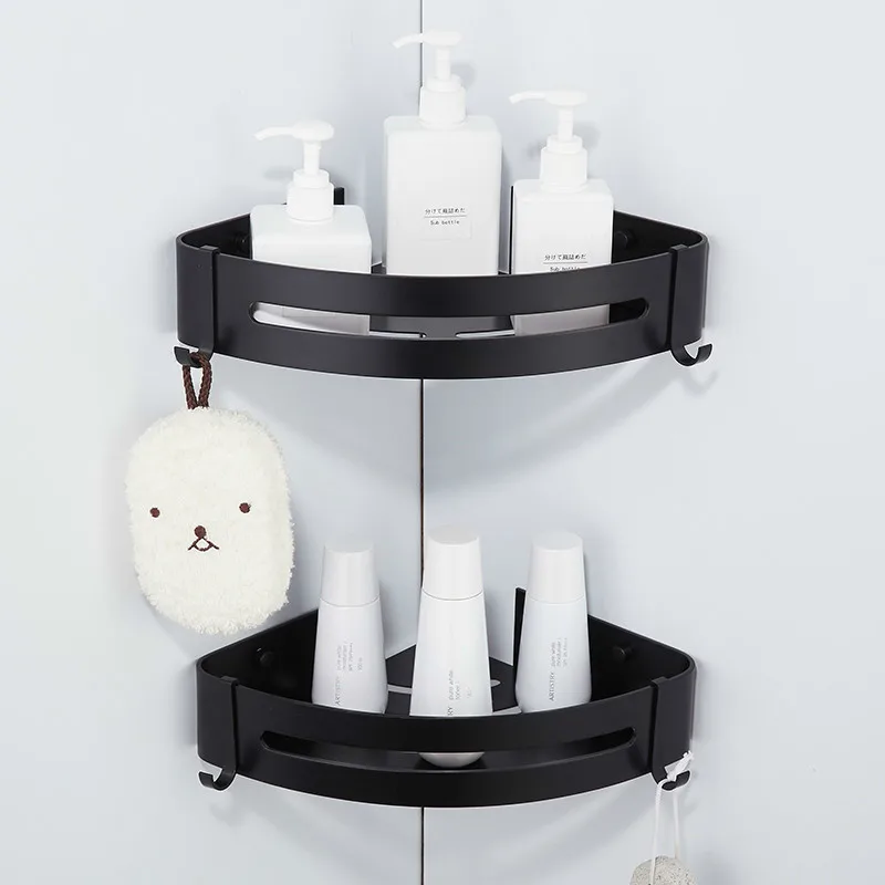 Corner Shelf Wall Mounted Black Aluminum Bathroom Soap Dish Bath Shower Shelf Bath Shampoo Holder Basket Holder Corner shelf
Corner Shelf Wall Mounted Black Aluminum Bathroom Soap Dish Bath Shower Shelf Bath Shampoo Holder Basket Holder Corner shelf