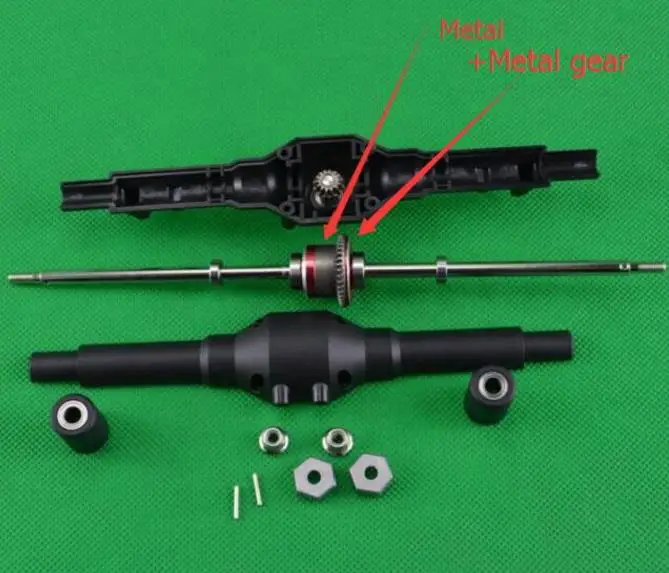 Wltoys 12428 запасные части для радиоуправляемых автомобилей модернизированная коробка заднего моста металлическая шестерня
Wltoys 12428 запасные части для радиоуправляемых автомобилей модернизированная коробка заднего моста металлическая шестерня