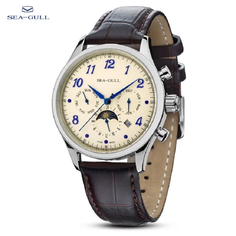Leisure Automatic Mechanical Genuine Leather Waterproof Watch with Rome Digital Business for Various Occasions D2869SG
Leisure Automatic Mechanical Genuine Leather Waterproof Watch with Rome Digital Business for Various Occasions D2869SG