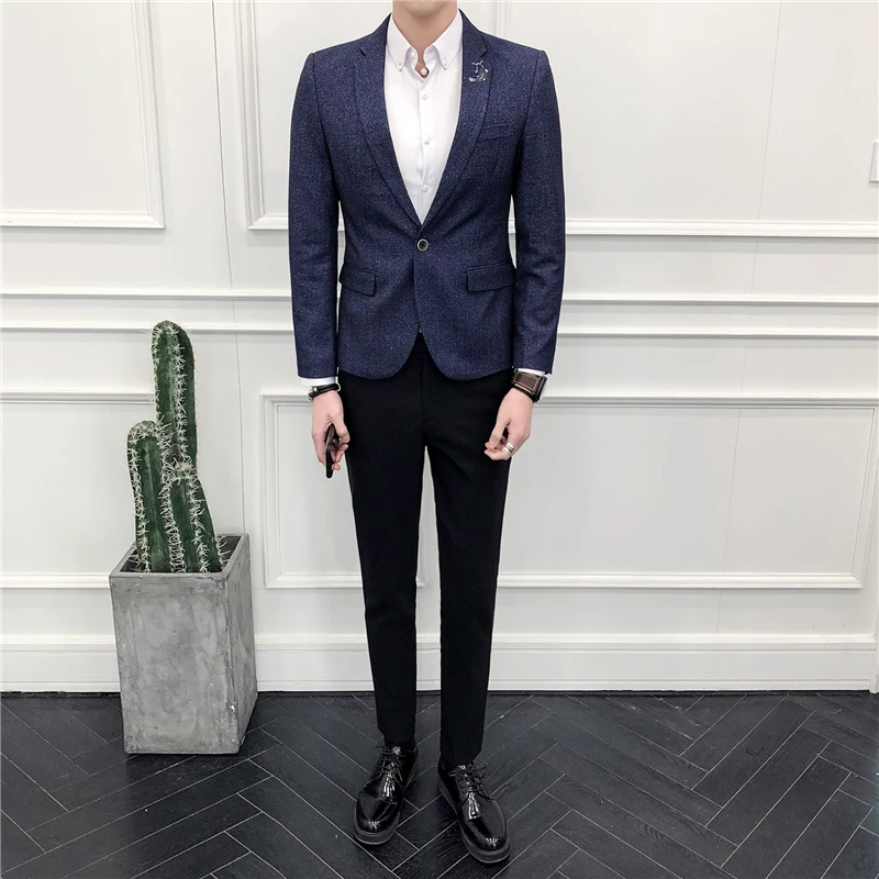 N&B Suit Jacket 2019 Men Formal Black Blazer Mens Frock Coat Wedding Jacket Men Slim Fit Business Suit Coat Dress Blazer SR33
N&B Suit Jacket 2019 Men Formal Black Blazer Mens Frock Coat Wedding Jacket Men Slim Fit Business Suit Coat Dress Blazer SR33