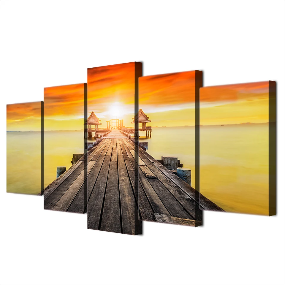 Artryst Home Decor Living Room Wall Pictures 5 Panel Sunset Sea Landscape Art Painting Modular HD Printed Canvas Posters
Artryst Home Decor Living Room Wall Pictures 5 Panel Sunset Sea Landscape Art Painting Modular HD Printed Canvas Posters