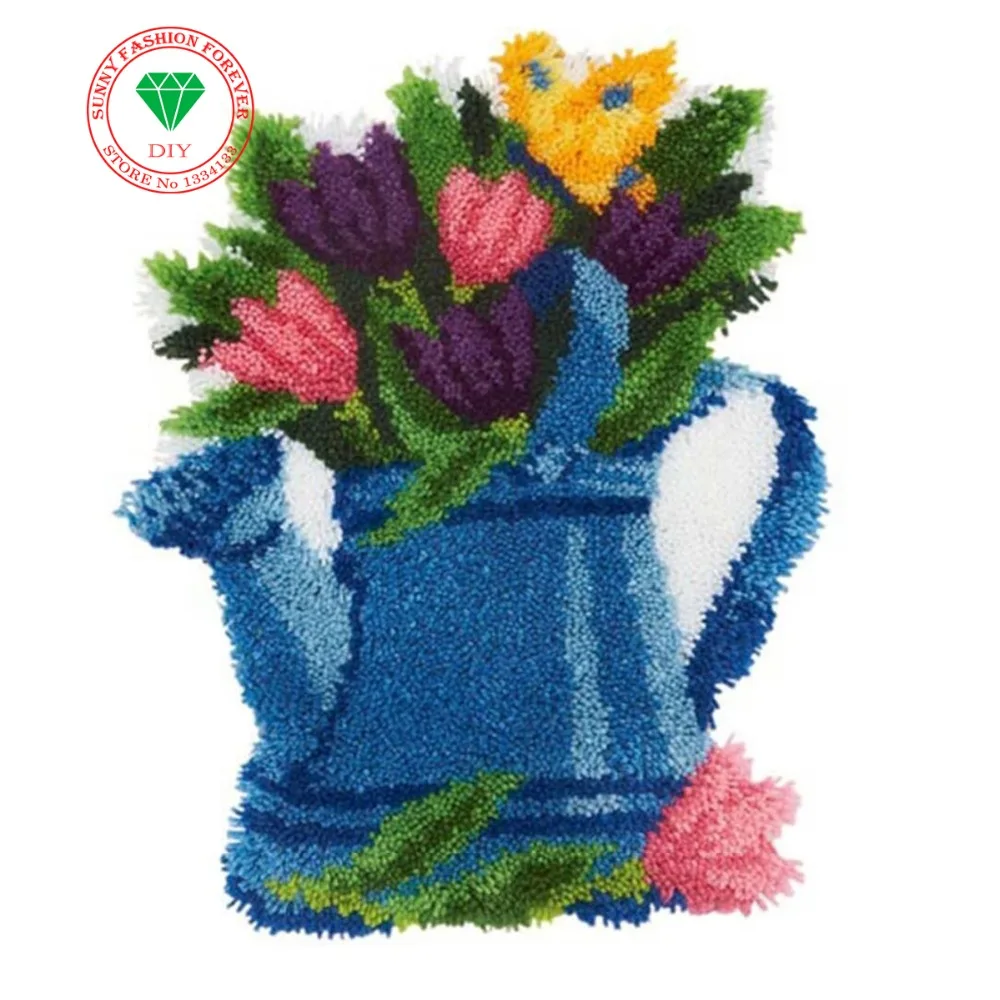 Flower Latch Hook Rug Kits rugs and carpets Yarn for knitting crochet hooks Carpet embroidery Stitch threads stair carpet mats
Flower Latch Hook Rug Kits rugs and carpets Yarn for knitting crochet hooks Carpet embroidery Stitch threads stair carpet mats