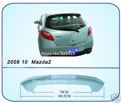 Дефлектор краски спойлер для заднего крыла хэтчбека Mazda2 Witout светильник 2008-2014 |