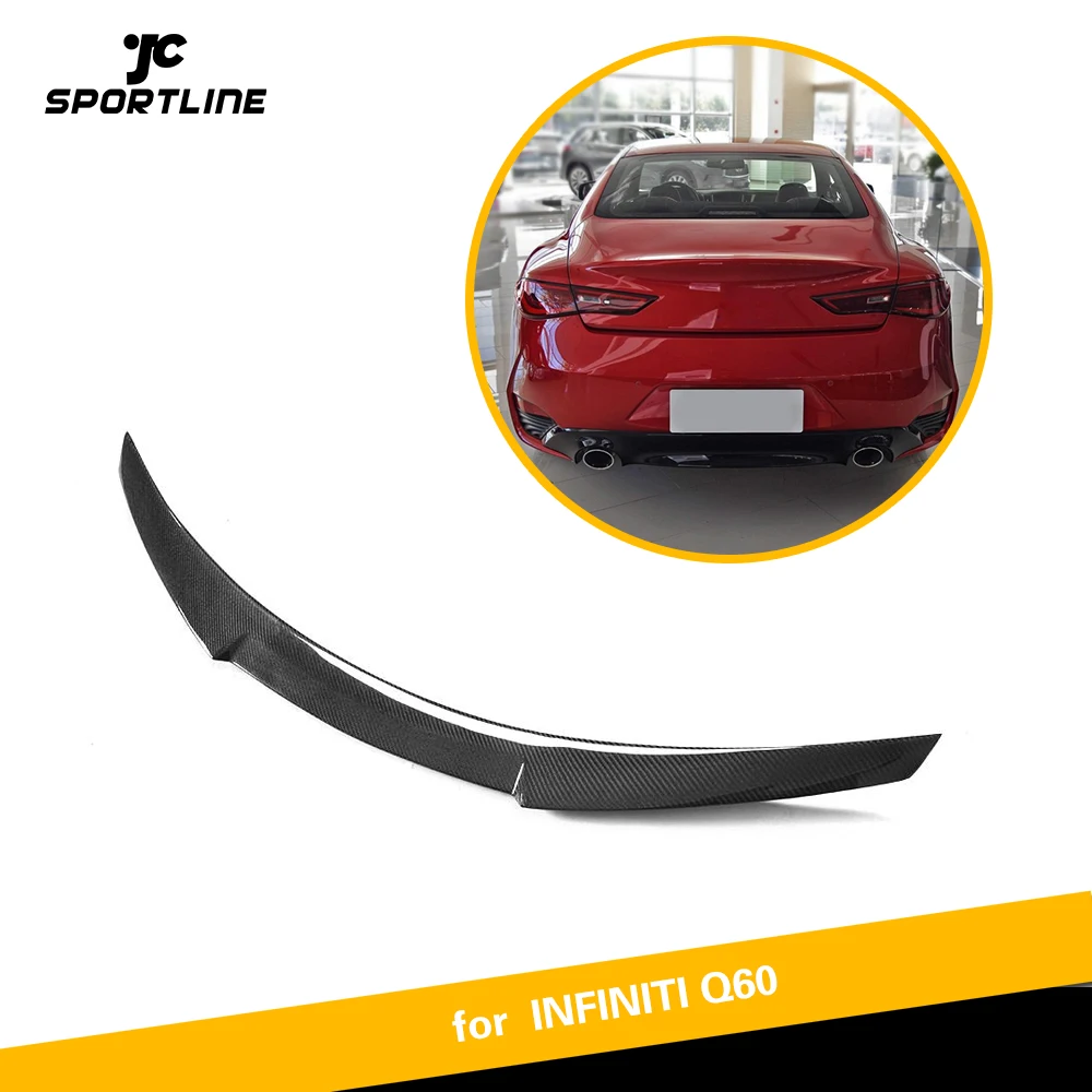 For Infiniti Q60 Base Sport Coupe 2018 2019 Carbon Fiber Rear Trunk Spoiler Big Customized Boot Lip Wing Lip
For Infiniti Q60 Base Sport Coupe 2018 2019 Carbon Fiber Rear Trunk Spoiler Big Customized Boot Lip Wing Lip