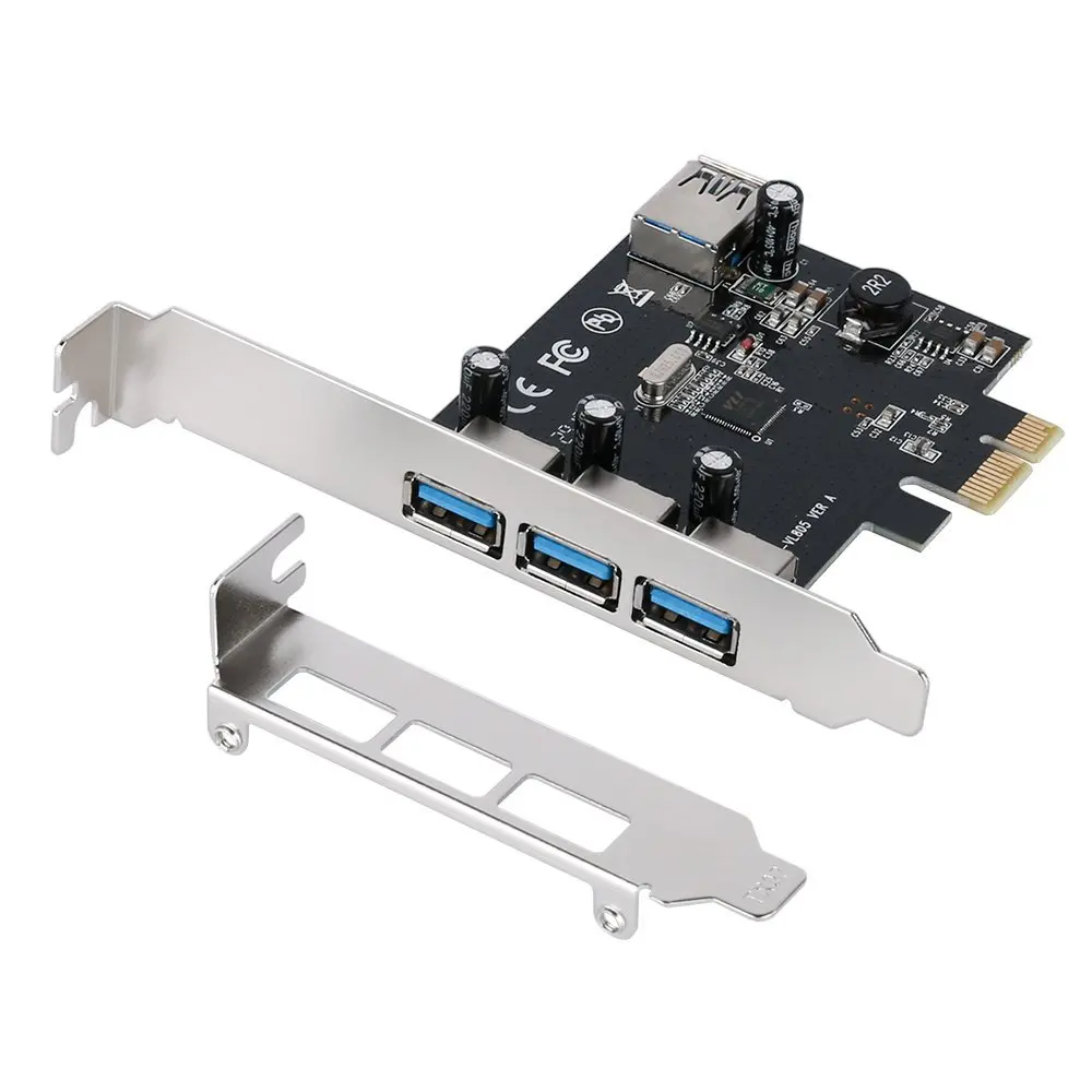 Плата расширения PCIe, USB 3,0, PCI-E на 4 порта, USB адаптер, контроллер PCI Express, хаб для настольного ПК с автономным питанием, Windows
Плата расширения PCIe, USB 3,0, PCI-E на 4 порта, USB адаптер, контроллер PCI Express, хаб для настольного ПК с автономным питанием, Windows