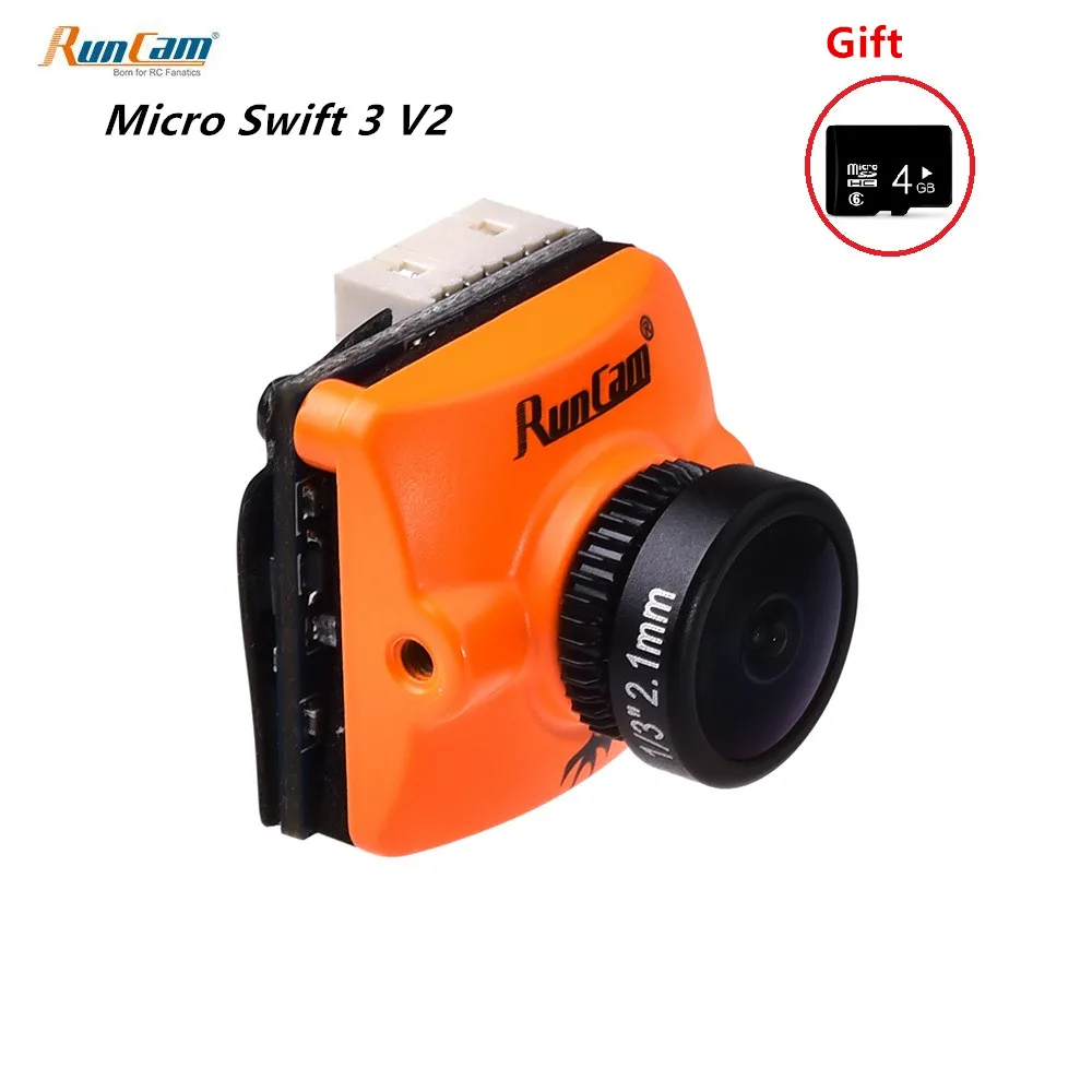 Runcam Micro Swift 3 V2 4:3 600TVL CCD Мини FPV камера 2,1 мм/2,3 мм PAL/NTSC OSD конфигурация для RC моделей запчасть для мультикоптера
Runcam Micro Swift 3 V2 4:3 600TVL CCD Мини FPV камера 2,1 мм/2,3 мм PAL/NTSC OSD конфигурация для RC моделей запчасть для мультикоптера