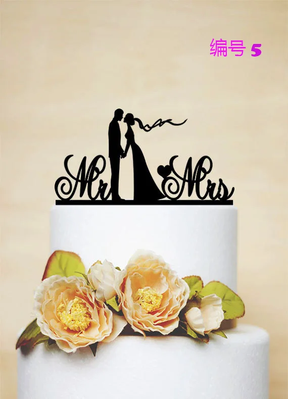 wholesale 100pcs/lot bride and groom wedding cake topper Mr & Mrs wedding cake topper with free shipping
wholesale 100pcs/lot bride and groom wedding cake topper Mr & Mrs wedding cake topper with free shipping
