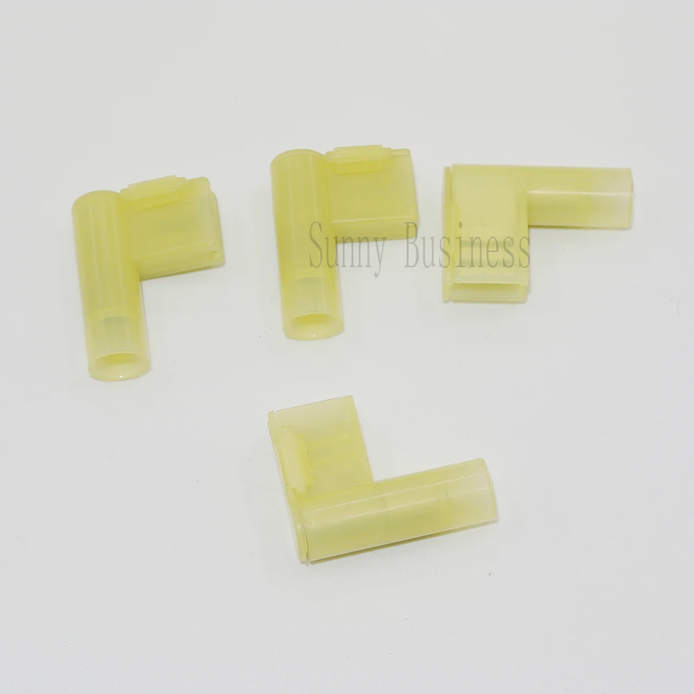 50 PCS YELLOW NYLON FEMALE FLAG TERMINAL RIGHT ANGLE ELECTRICAL CONNECTOR 12-10AWG
50 PCS YELLOW NYLON FEMALE FLAG TERMINAL RIGHT ANGLE ELECTRICAL CONNECTOR 12-10AWG