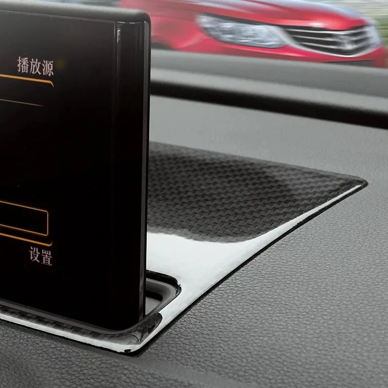For Audi A3 2014-2018 1PC Carbon Fiber Car Interior Navigation Control Panel Frame Cover Trim Car Styling Accessories
For Audi A3 2014-2018 1PC Carbon Fiber Car Interior Navigation Control Panel Frame Cover Trim Car Styling Accessories