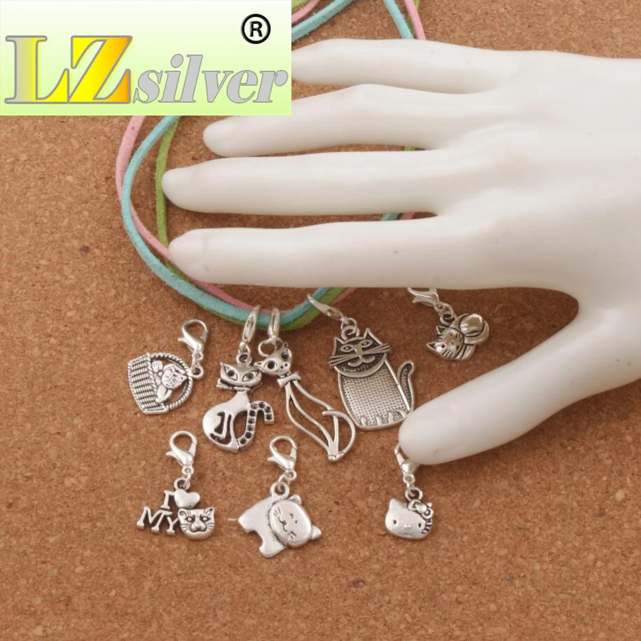 mix Cat Basket Cats Animal Clasp European Lobster Trigger Clip On Charm Beads 140PCS zinc alloy Findings CM27
mix Cat Basket Cats Animal Clasp European Lobster Trigger Clip On Charm Beads 140PCS zinc alloy Findings CM27