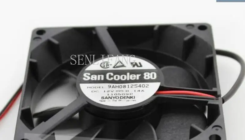 Бесплатная доставка Новинка для SANYO DENKI SAN ACE 9A0812S402 12 В 8025 8 см тихий охлаждающий