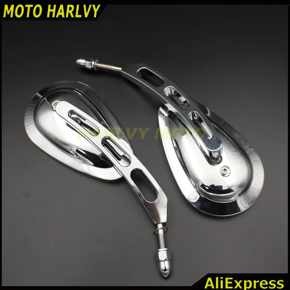 Chrome Motorcycle Mirror Moto Rear View Mirrors Hollow styling case for Harley Touring Road King Glide VRSCAW V-ROD 883 1200
Chrome Motorcycle Mirror Moto Rear View Mirrors Hollow styling case for Harley Touring Road King Glide VRSCAW V-ROD 883 1200
