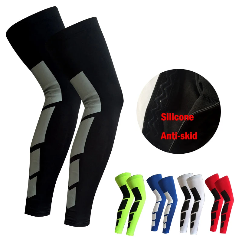 1PCS Pro Sports Silicone Antiskid Long Knee Legwarmers Support Compression Brace Pad Protector Sport Basketball Leg Sleeve
1PCS Pro Sports Silicone Antiskid Long Knee Legwarmers Support Compression Brace Pad Protector Sport Basketball Leg Sleeve