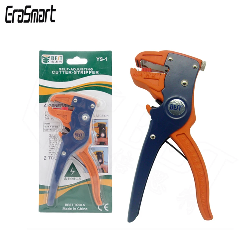Stripping Plier BST-318 Cable Stripper Cutter Crimper Multifunctional Crimping Self-adjusting Insulation Tool Plier
Stripping Plier BST-318 Cable Stripper Cutter Crimper Multifunctional Crimping Self-adjusting Insulation Tool Plier