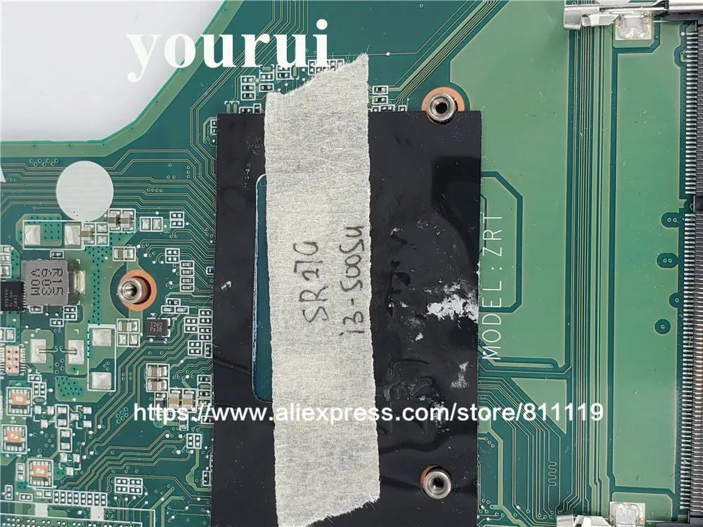 yourui For Acer Aspire E5-573G For Motherboard DA0ZRTMB6D0 NBC4811001 Processor i3-5005u integrated 100% Tested good
yourui For Acer Aspire E5-573G For Motherboard DA0ZRTMB6D0 NBC4811001 Processor i3-5005u integrated 100% Tested good