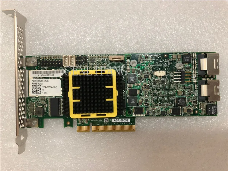 Free shipping SAS 512MB Raid Card for ASR-5805/512MB used tested in good condition
Free shipping SAS 512MB Raid Card for ASR-5805/512MB used tested in good condition