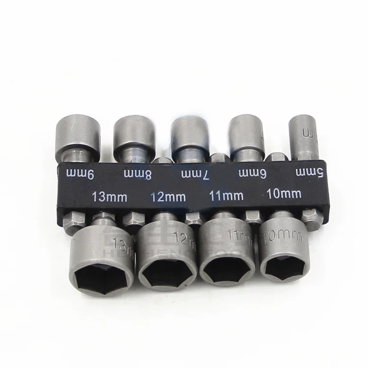 9pcs Hexagonal Powerful Socket Post Tool 5-13mm Screwdriver Wind Batch Socket Wrench Strip Sleeve Set Hand Tool Accessories
9pcs Hexagonal Powerful Socket Post Tool 5-13mm Screwdriver Wind Batch Socket Wrench Strip Sleeve Set Hand Tool Accessories