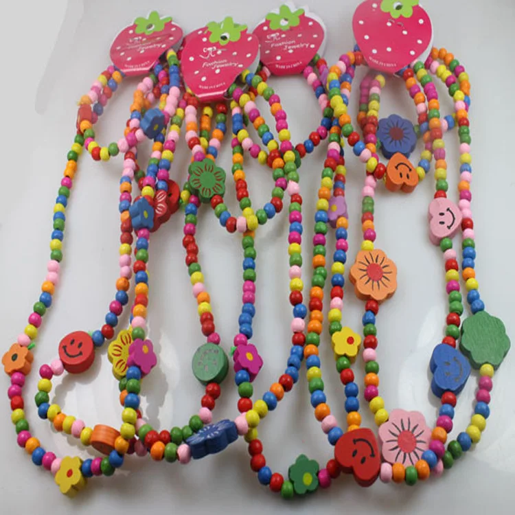 Wholesale 3Set (3 Wood Bracelets +3wood Necklace) Kids Childrens Birthday Party Necklace Bracelet Jewelry
Wholesale 3Set (3 Wood Bracelets +3wood Necklace) Kids Childrens Birthday Party Necklace Bracelet Jewelry