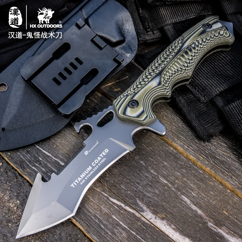 HX OUTDOORS Cool straight fixed Knife Camping Survival Knife hunting Blade outdoor Knife, color Handle Beautiful gear Knife tool
HX OUTDOORS Cool straight fixed Knife Camping Survival Knife hunting Blade outdoor Knife, color Handle Beautiful gear Knife tool