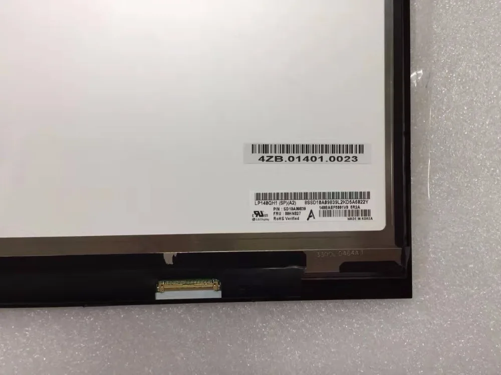 B140HAN01.8 For Lenovo Thinkpad X1 carbon LP140QH1 SP A2 LCD Display Touch Screen Digitizer Sensor Tablet PC Parts Assembly
B140HAN01.8 For Lenovo Thinkpad X1 carbon LP140QH1 SP A2 LCD Display Touch Screen Digitizer Sensor Tablet PC Parts Assembly