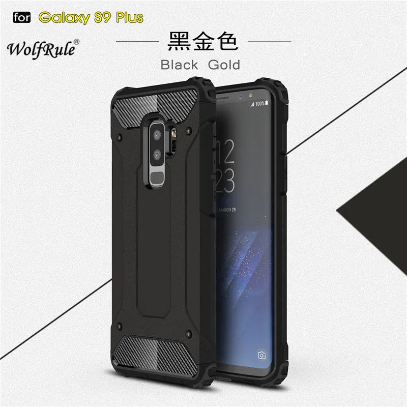 WolfRule sFor Case Samsung Galaxy S9 Plus Cover Anti-knock Soft Silicone + Hard Plastic Case For Samsung Galaxy S9 Plus Fundas
WolfRule sFor Case Samsung Galaxy S9 Plus Cover Anti-knock Soft Silicone + Hard Plastic Case For Samsung Galaxy S9 Plus Fundas