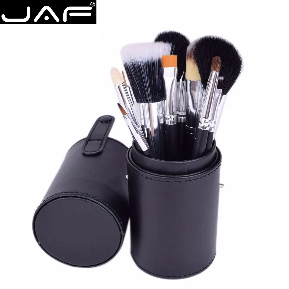 20 наборов JAF горячая Распродажа 12 шт набор кистей для макияжа держатель для студии трубка удобная портативная кожаная чашка натуральные вол...
20 наборов JAF горячая Распродажа 12 шт набор кистей для макияжа держатель для студии трубка удобная портативная кожаная чашка натуральные вол...