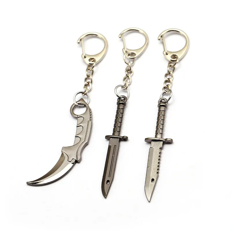 Game CSGO Counter Keychain Karambit M9 Dagger Claw Knife Keyring Car Key Holder Jewelry Accessories Gifts
Game CSGO Counter Keychain Karambit M9 Dagger Claw Knife Keyring Car Key Holder Jewelry Accessories Gifts