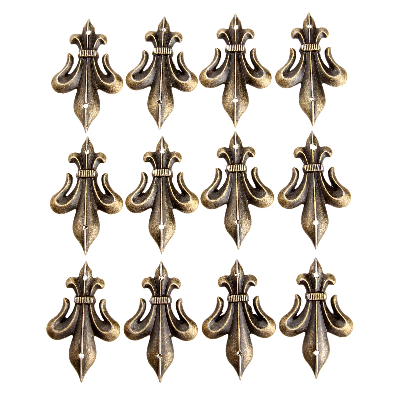 12/4Pcs Antique Bronze/Gold Furniture Fittings Jewelry Box Feet Leg Decorative Corner Brackets Wood Case Feet Leg Protector
12/4Pcs Antique Bronze/Gold Furniture Fittings Jewelry Box Feet Leg Decorative Corner Brackets Wood Case Feet Leg Protector