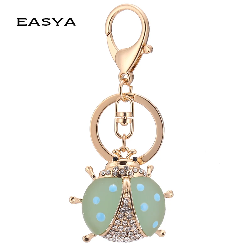 Novelty Items Resin Charming Ladybird Rhinestone Keychain Alloy Keyring Women Handbag Bag Key Holder Souvenir Gifts CHY-2302
Novelty Items Resin Charming Ladybird Rhinestone Keychain Alloy Keyring Women Handbag Bag Key Holder Souvenir Gifts CHY-2302